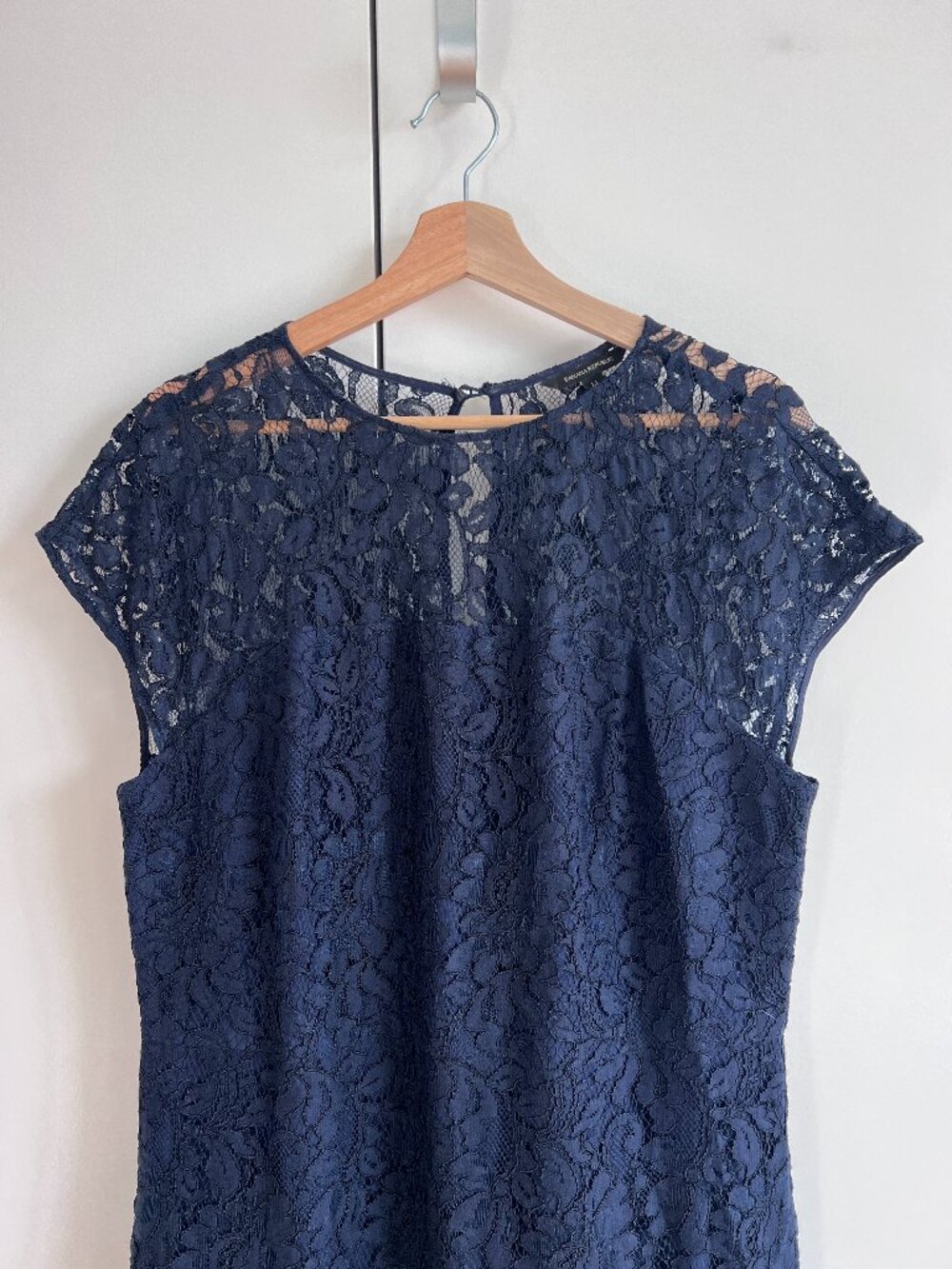 Banana Republic Navy Lace Dress
